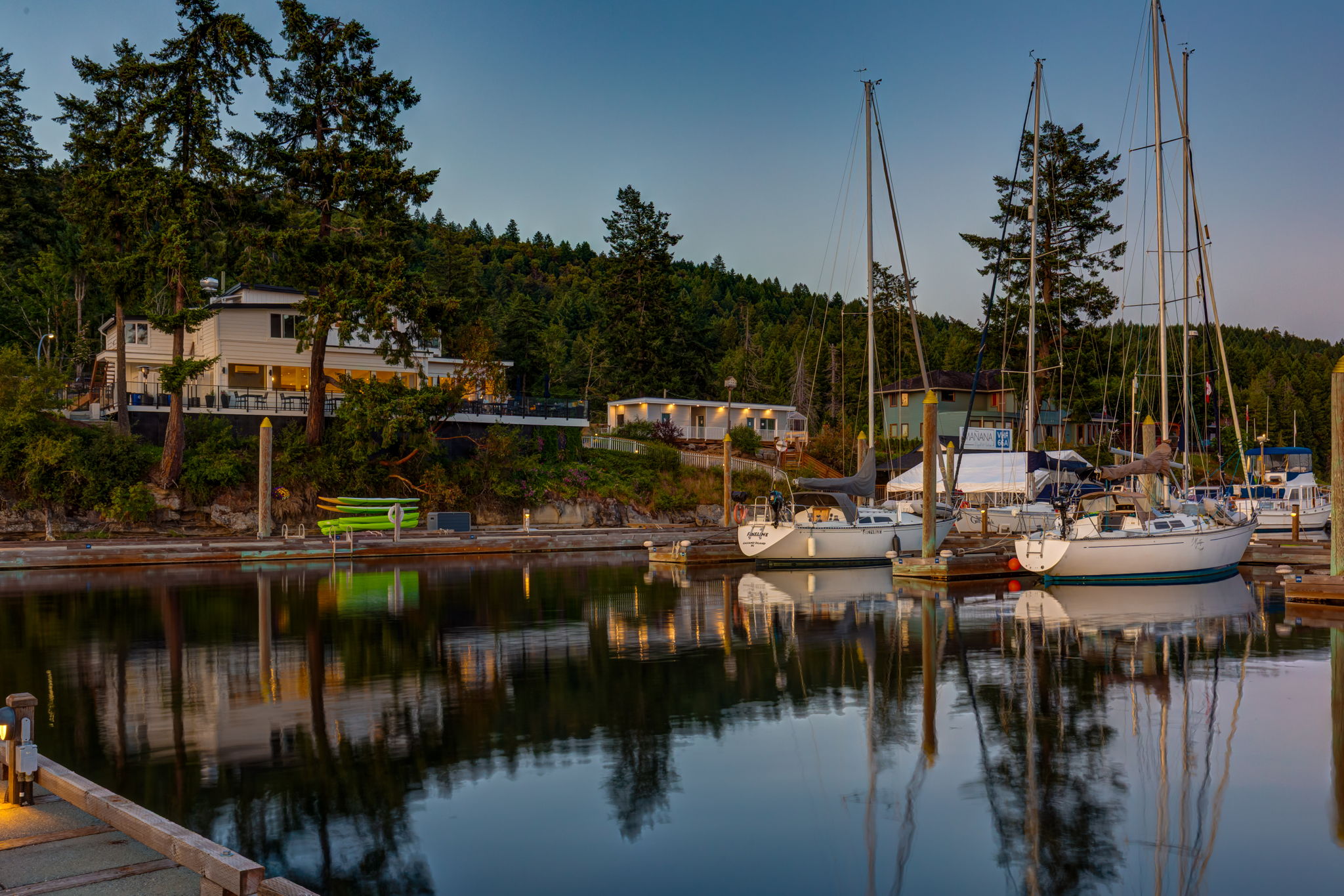 Boating on Vancouver Island