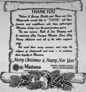 Ladysmith-Chemainus Chronicle December 9th 1987