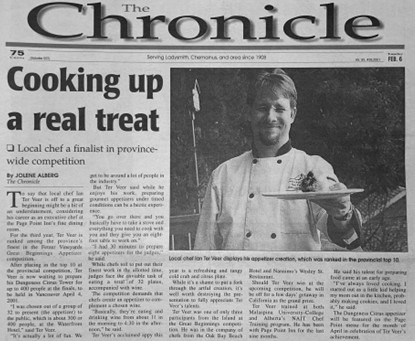 Ladysmith Chronicle February 8th 2001